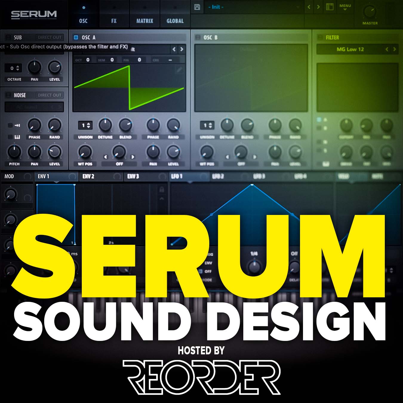 how to use serum plugin, serum sound design, serum presets, serum tutorial, masterclass with reorder